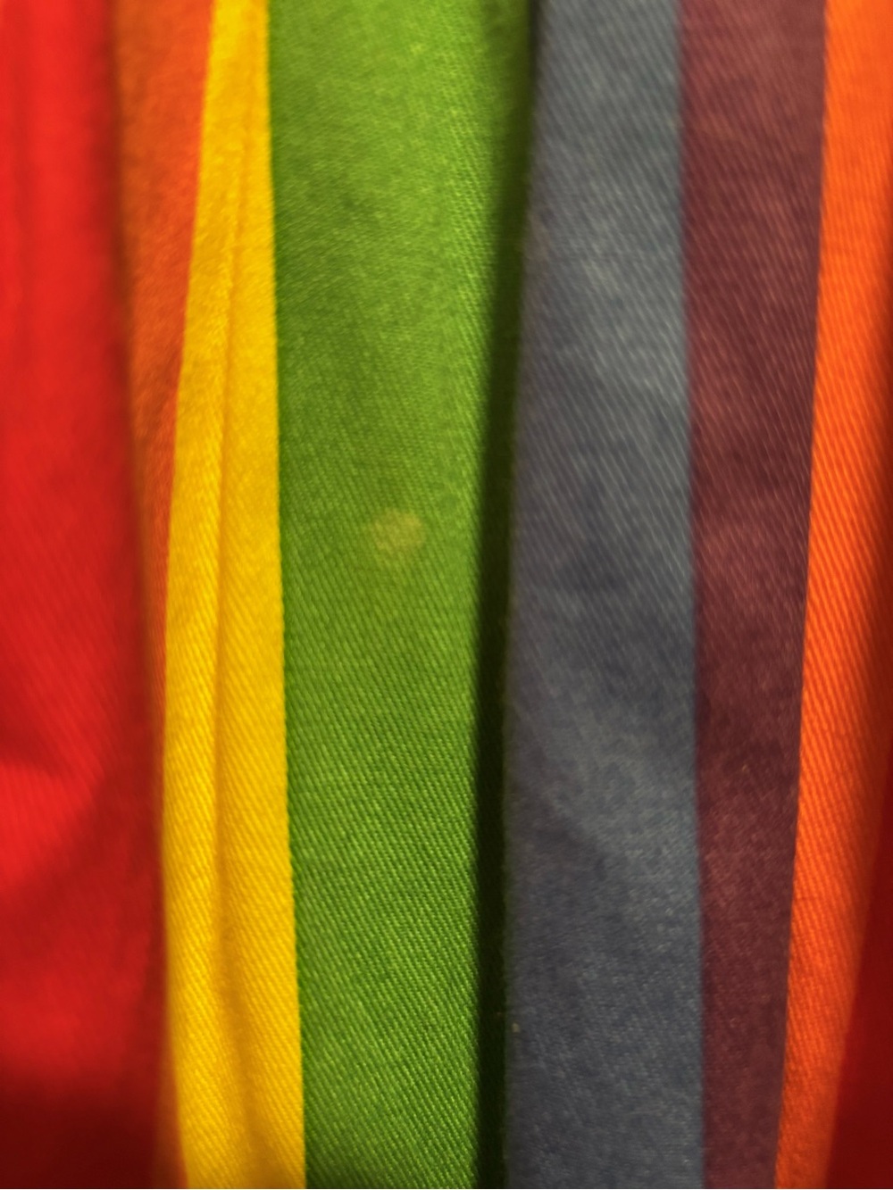 Bright Rainbow Pleated Skirt - Multicolor - Picture 3 of 4